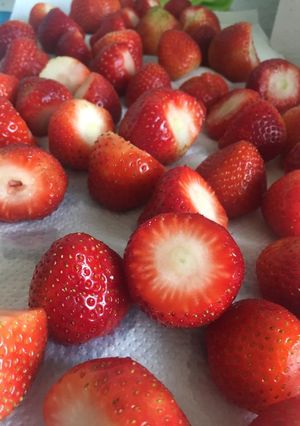 صورة لوصفة تخزين الفراولة🍓