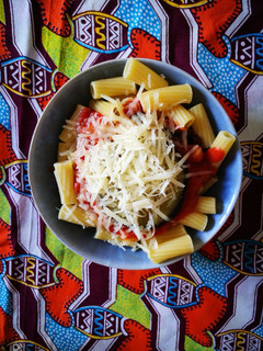 Una foto de Pasta alla norma