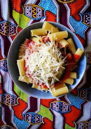 Una foto de Pasta alla norma