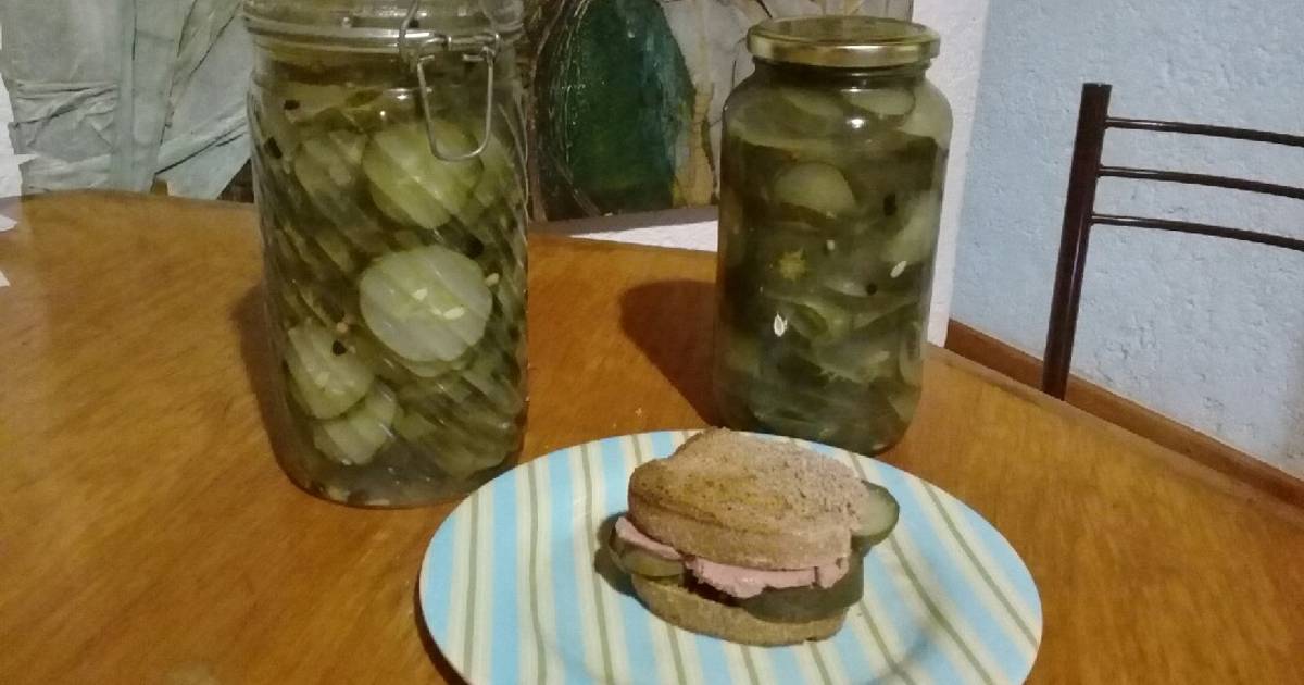 Conserva de pepinos. Fácil, ideal para Receta de Archiduque de los Perros-  Cookpad