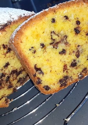 Foto di Plumcake morbido con gocce di cioccolato