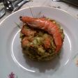Ensalada de aguacate y langostinos
