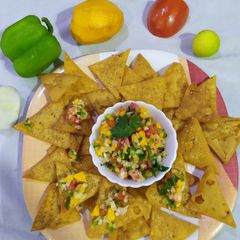 A picture of Nachos chips.