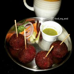 A picture of Beetroot Lollipops (Non-Fried, Crispy & Healthy).