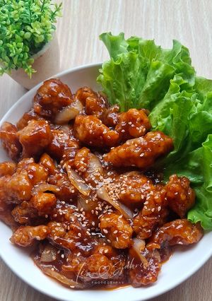 Foto resep Ayam Goreng Madu Wijen