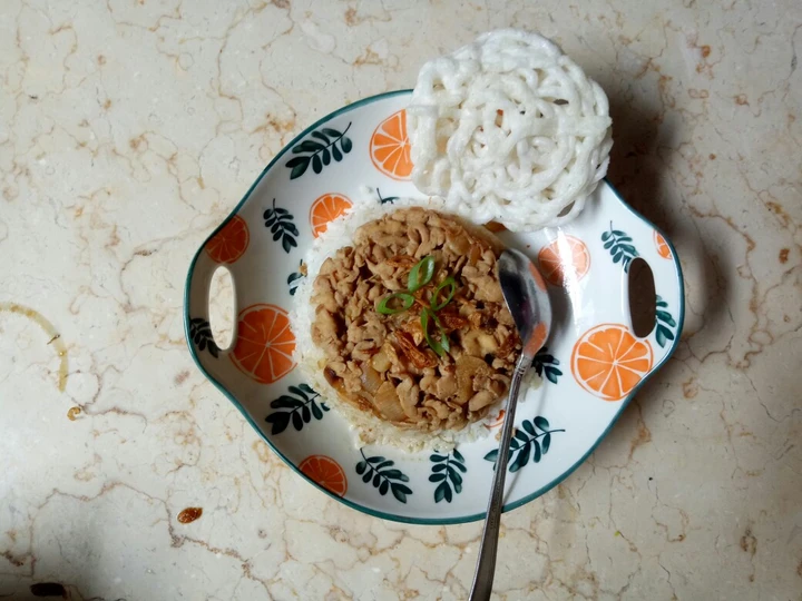 Cara Mudah Menyiapkan Resep  Nasi tim ayam praktis yang Enak, Bikin Ketagihan