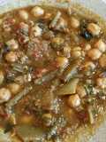 Cocido de berzas gaditanas