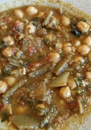 Una foto de Cocido de berzas gaditanas