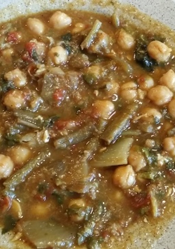 Una foto de Cocido de berzas gaditanas