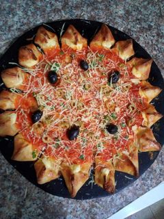 صورة لوصفة بيتزا 🍕