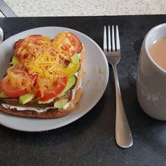 A picture of My lovely Toastie Lunch 😀.