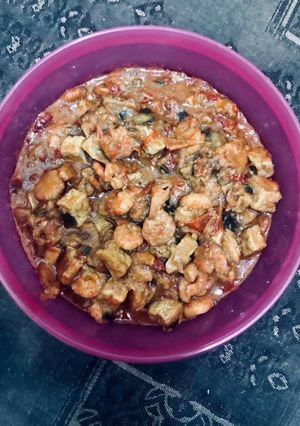 Foto resep Kotok asem udang tahu