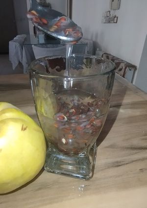عکسی از دستور نوشیدنی دانه به برای درمان سرماخوردگی