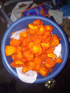 A picture of Viazi karai.