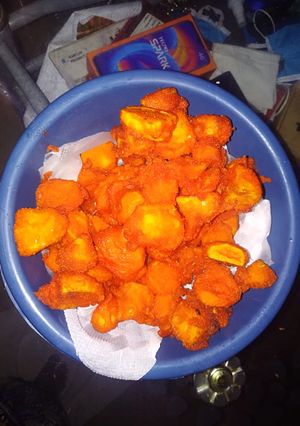 A picture of Viazi karai.