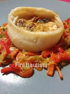 Una foto de Timbal de lenguado