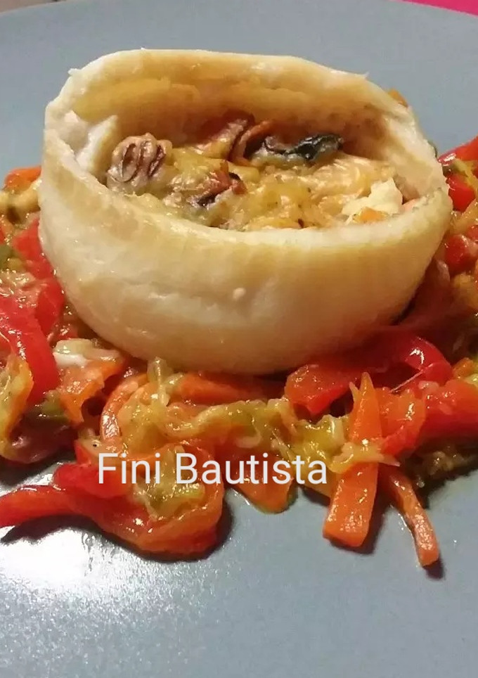 Una foto de Timbal de lenguado