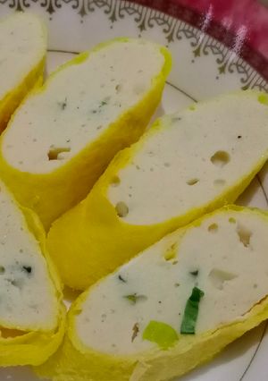 Foto resep Chicken Egg Roll Non MSG #mpasi9bulan