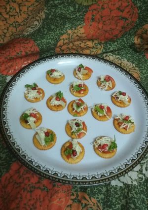 A picture of Monaco veggie starter.