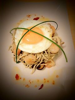 Una foto de 🐣Huevo al plato🍳