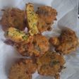 Buñuelos de lechuga, arvejas etc