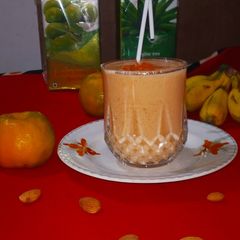 A picture of Orange Carrot Ginger Smoothie.