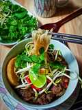 Pho bo Vietnam beef noodle 🇻🇳