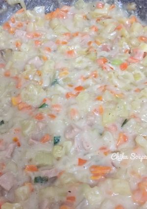 Foto resep Rogout sayur sosis (isian risol/ roti goreng)