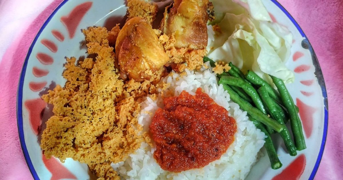 Sambal Terasi Goreng | Ayam Goreng Kremes