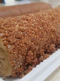 Foto resep Mocca Nougat Roll Cake