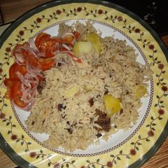 A picture of Beef pilau recipe.