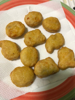 氣炸鍋-冷凍雞塊 的食譜成品照片