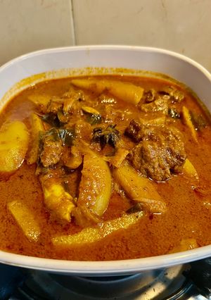 Gambar Gulai Kari Daging