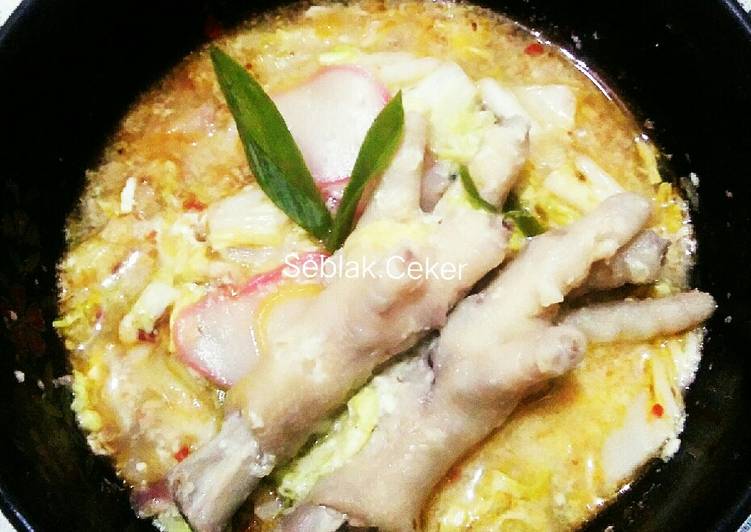 Resep Seblak Ceker Anti Gagal