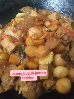Foto resep Oseng puyuh janten tetelannn