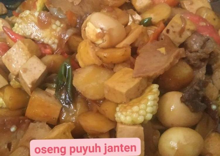 Cara Gampang Membuat Oseng puyuh janten tetelannn yang Enak Banget