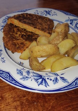 Una foto de Tortilla de zanahorias