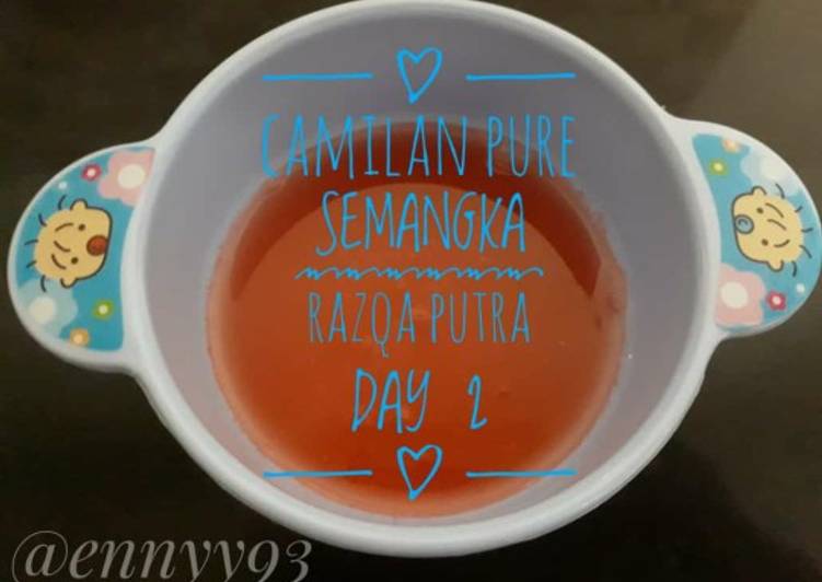 Camilan razqa putra day 2 pure semangka