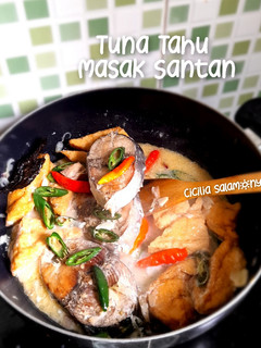 Foto resep Tuna Tahu Masak Santan