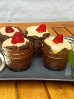Una foto de Muffin de Plátano y coliflor en Mason Jar