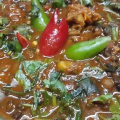 A picture of Chicken dal tadka.