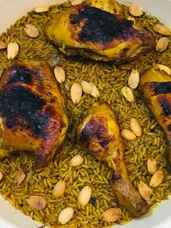 صورة لوصفة كبسة دجاج