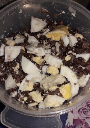 Una foto de Ensalada de lentejas