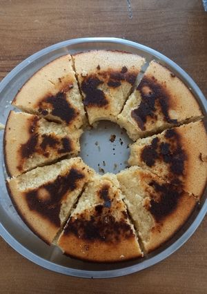 عکسی از دستور کیک با آرد گندم