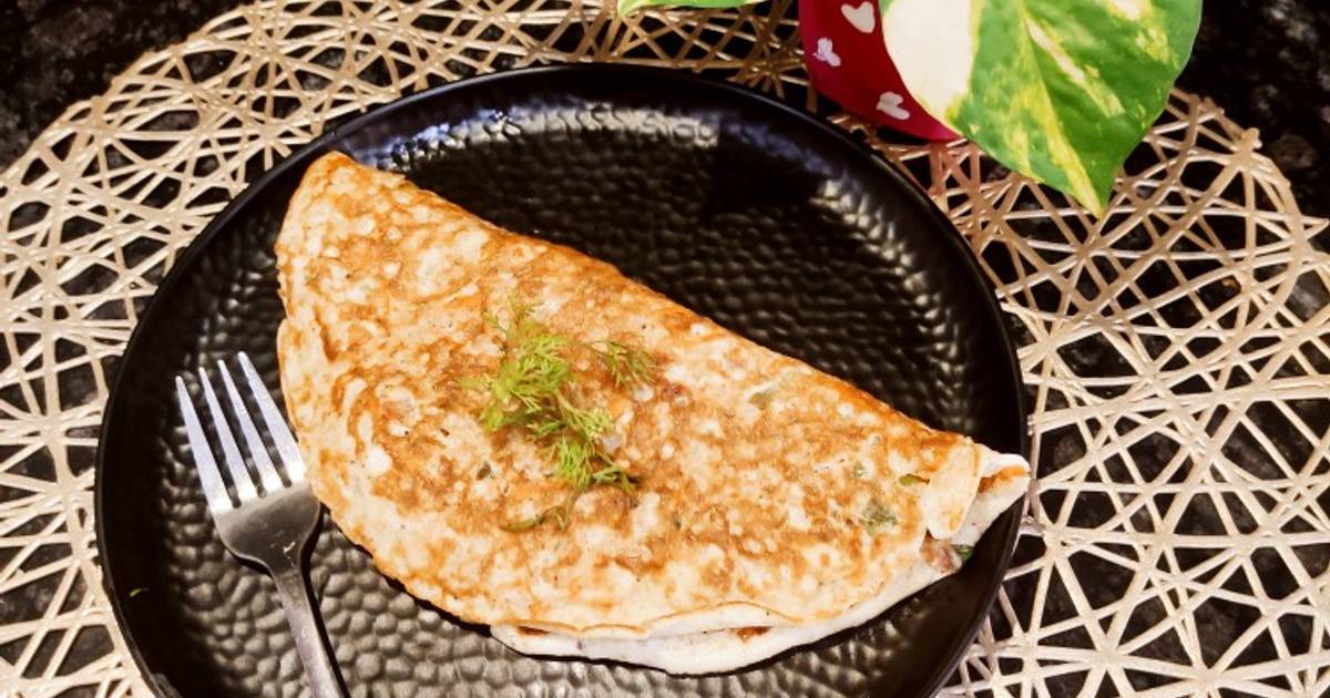 Healthy Oats Omelette Recipe by Rita Talukdar Adak Cookpad