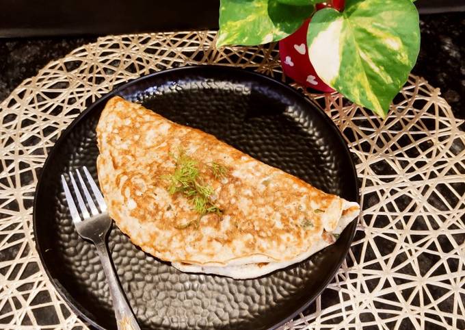 Simple Way to Make Award-winning Healthy Oats Omelette