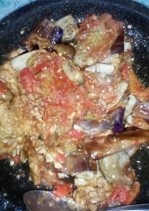 Foto resep Tempe terong peyet pedesss
