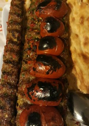 عکسی از دستور آجی کباب