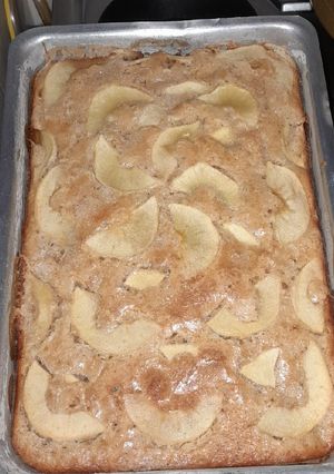 Una foto de Torta de manzana
