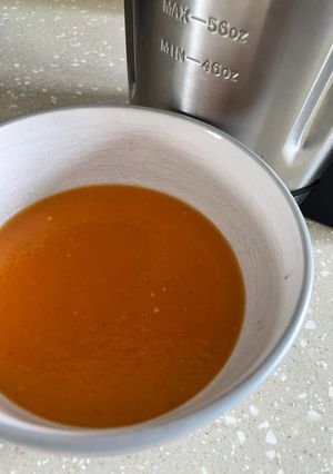A picture of Soupmaker Tomato & Red Lentil Soup.